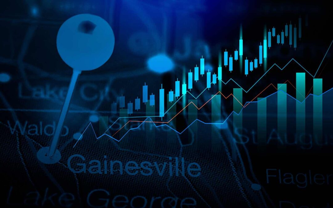 Real estate market update in Gainesville: Home prices increased 28.1% compared to the previous year